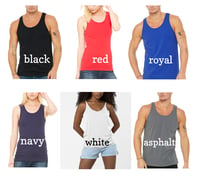 Image 4 of PF Logo Unisex Airlume Cotton Tank Top