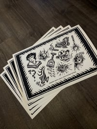 Image 1 of Southtown Tattoo Flash Day ‘24 Print