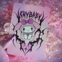 Image 1 of Melody CRYBABY Postcard 💖✨