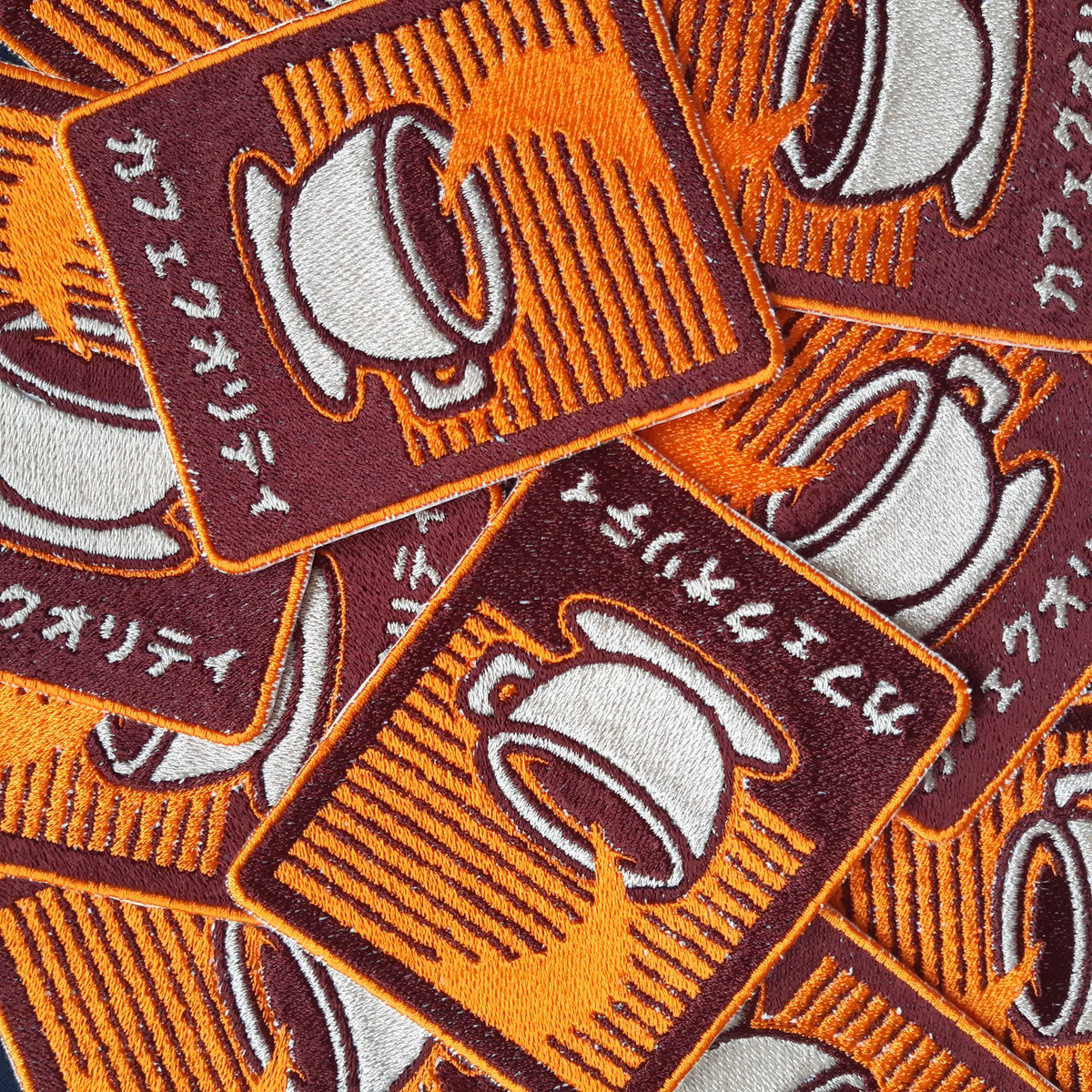 Cafe Quality Embroidered Patch