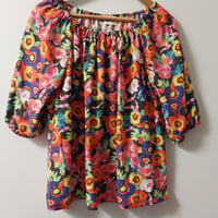 KylieJane Etta top -abstract floral