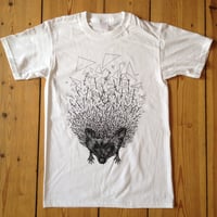 Image 1 of Hedgehog | animal print on t-shirt