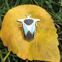Image 3 of Beetle 2 enamel pin