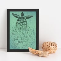 Image 1 of Sea turtle print // A5 or A4