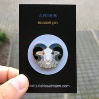 Image 2 of Sheep Enamel Pin // Aries