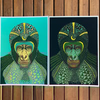 Image 4 of Gorilla print // A5 or A4 