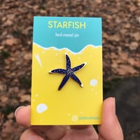 Image 5 of Starfish enamel pin set of two