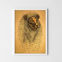 Image 2 of Lion print // A5 or A4