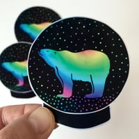 Ice bear vinyl sticker