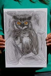 Image 3 of Owl print // A5 or A4 