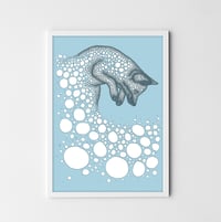 Image 1 of Fox print // A5 or A4 print