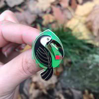 Image 1 of Toucan enamel pin