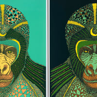 Image 5 of Gorilla print // A5 or A4 