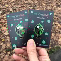 Image 3 of Toucan enamel pin