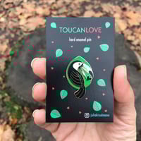 Image 4 of Toucan enamel pin