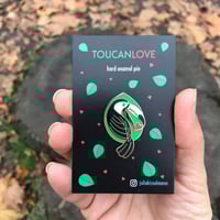 Image 5 of Toucan enamel pin