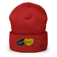 Image 5 of Cuffed Beanie “Candy Hearts”