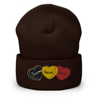 Image 8 of Cuffed Beanie “Candy Hearts”