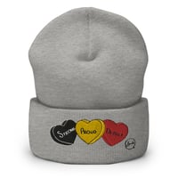 Image 10 of Cuffed Beanie “Candy Hearts”