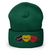 Image 11 of Cuffed Beanie “Candy Hearts”