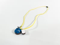 Image 1 of Formica Shape Necklace - Blue, Black and White 