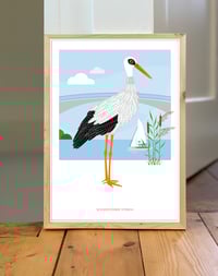 Print Schiersteiner Storch