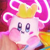 Kirby Burger and Fries Keychain