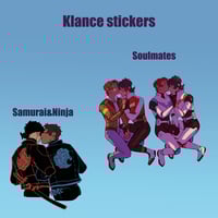 Image 1 of Soulmate and Samurai&Ninja Stickers