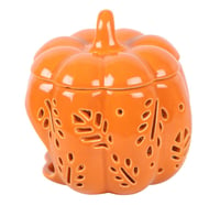 Image 3 of ORANGE AUTUMN LEAVES PUMPKIN OIL BURNER