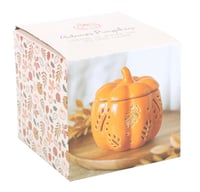 Image 4 of ORANGE AUTUMN LEAVES PUMPKIN OIL BURNER