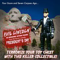 Image 1 of Evil Lincoln Figure (Extremely Limited Edition!)
