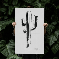 Image 1 of Cowboy Catus - Fine Art Print