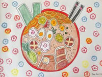 Hand-drawn - Ramen 