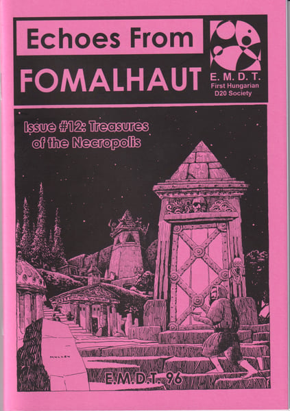 Image of Echoes From Fomalhaut #12: Treasures of the Necropolis