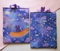 Image 1 of ALIEN CAT BOOK SLEEVES