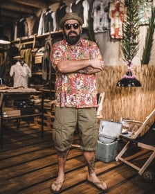 Image of PIKE BROTHERS  1966 Jungle Short olive