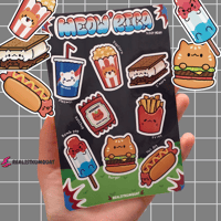 Image 2 of Meow'rica Sticker Sheet