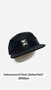 Image 2 of 5 Panel Cap Nylon (black)