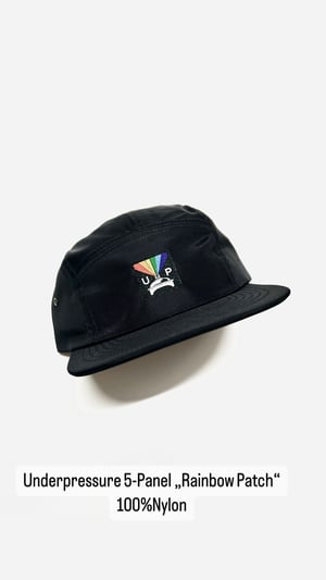 Image of 5 Panel Cap Nylon (black)