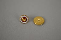 Image 2 of Corps of Engineers Lapel Pin, Vintage 5 Year Army Memorabilia, #846