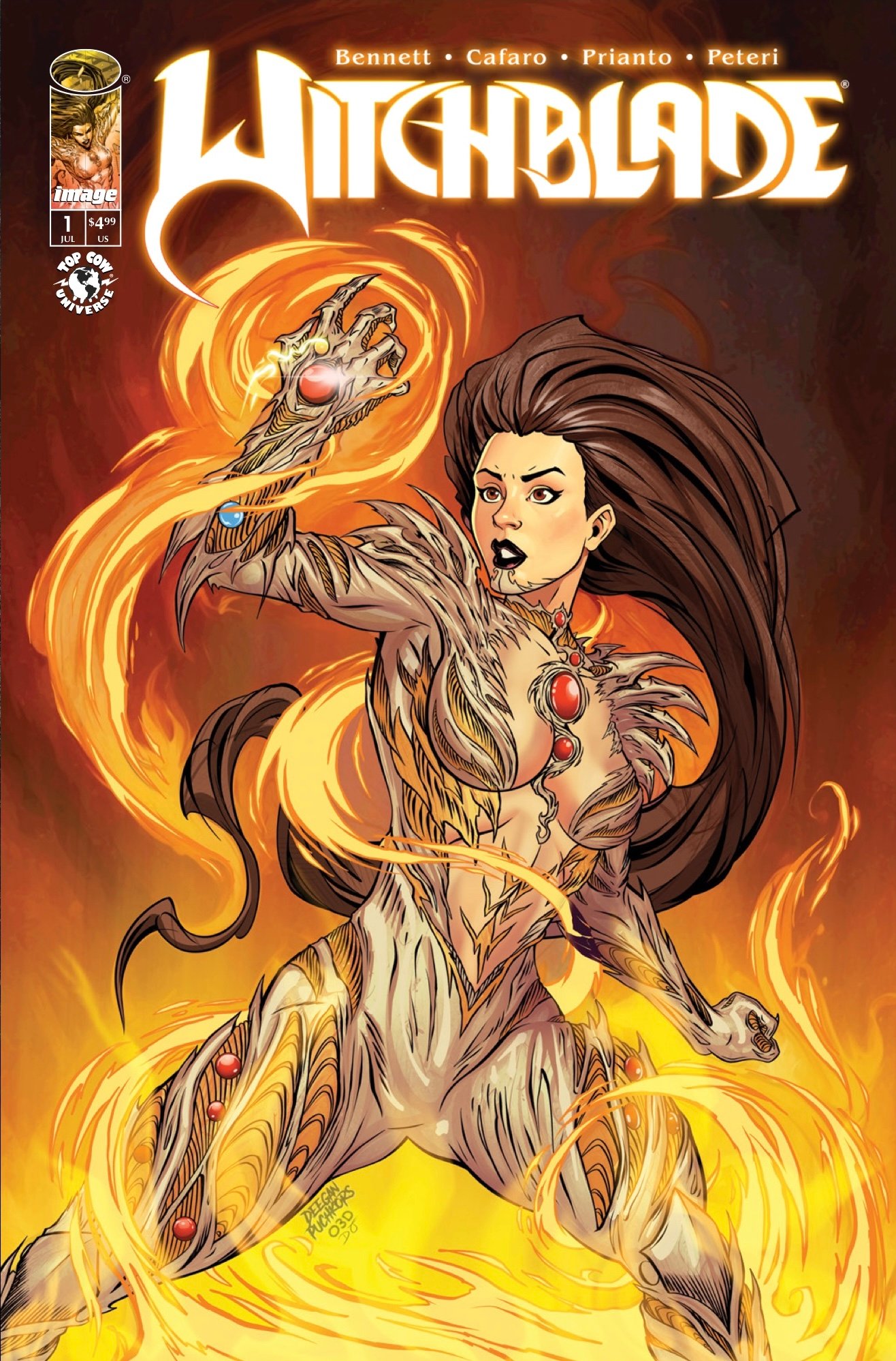 Image of Witchblade #1 Deegan Puchkors Exclusive Cover