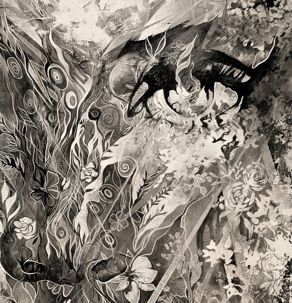 Eyes Of Glowing Embers (Sepia) Open Edition Print - FREE WORLDWIDE SHIPPING!!!