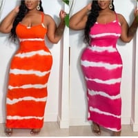 Image 1 of Tie Dye Maxi Dress