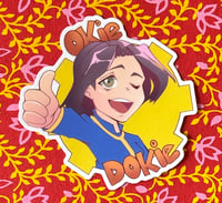 Lucy 'Okie Dokie' Fallout Sticker