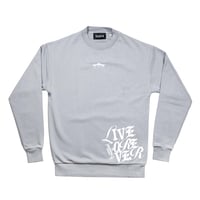 Image 1 of LIVE FOREVER CREWNECK SWEATSHIRT