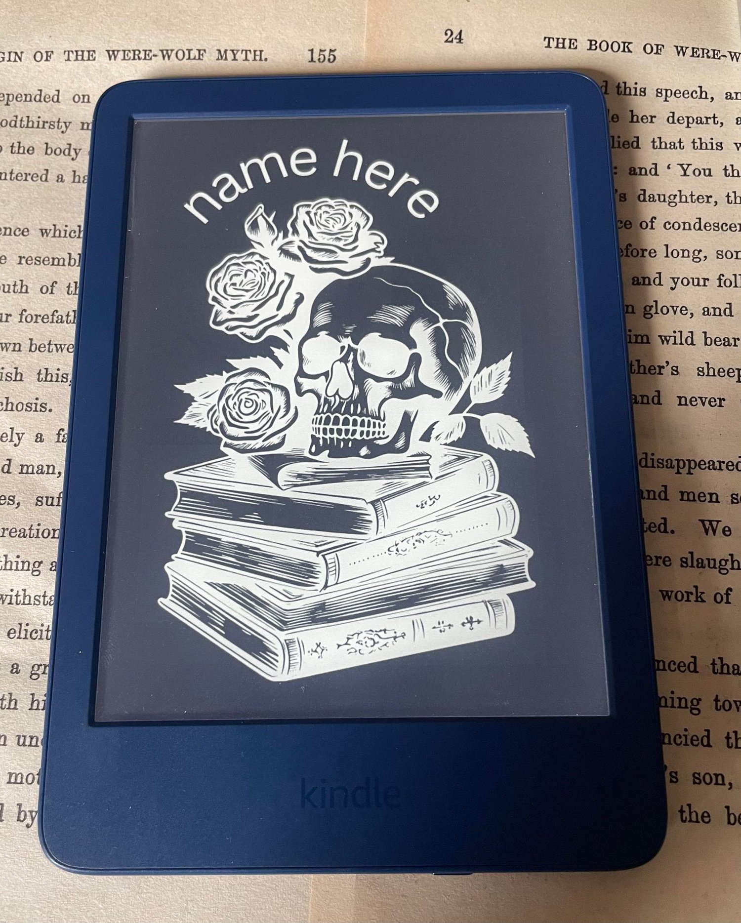 Image of Kindle Screen savers personalised 