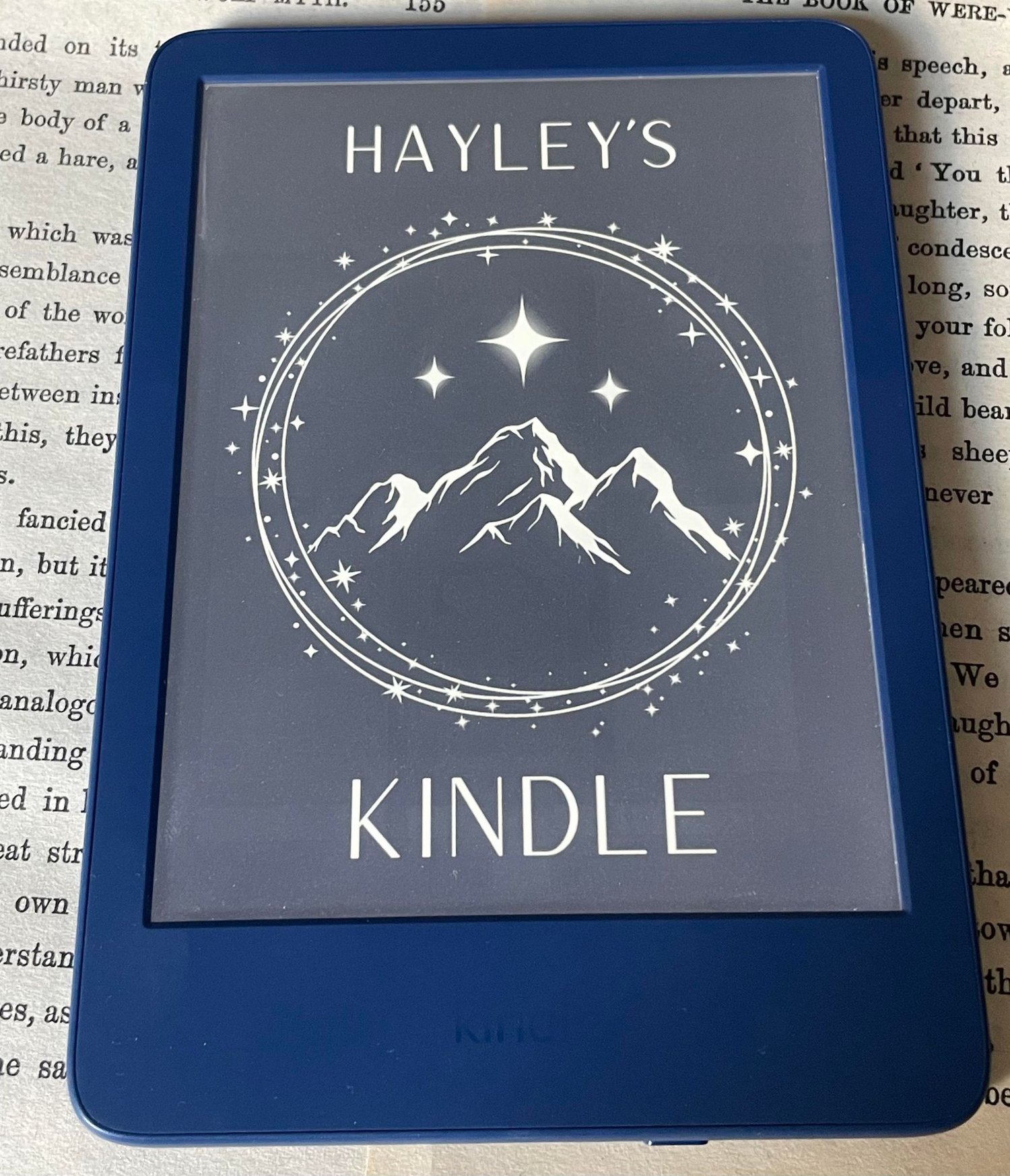 Image of Kindle Screen savers personalised 