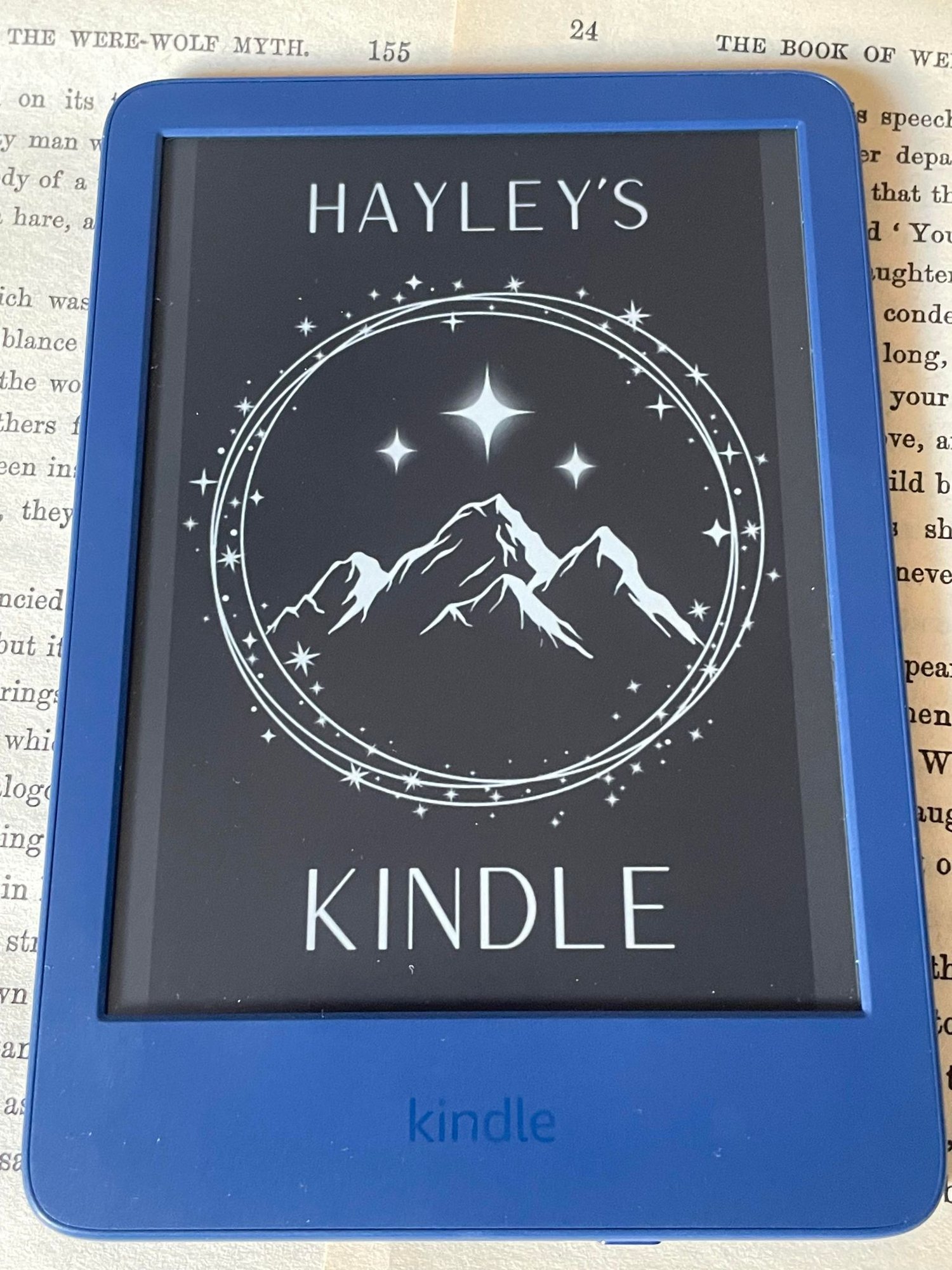 Image of Kindle Screen savers personalised 