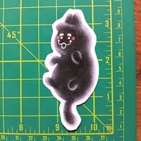 Strange Kitty Creature Sticker B