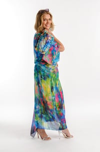 Image 3 of SECRET GARDEN SILK MIX SARONG